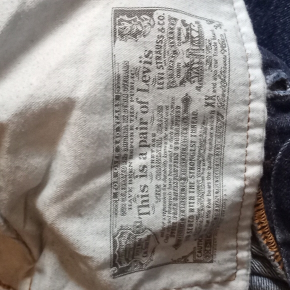 Classic Levi's 501 buttonfly blue jean denim size 40x34 - Picture 11 of 12